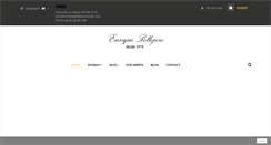 Desktop Screenshot of enriquepellejeromoda.com